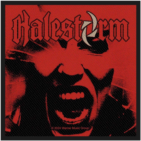 Halestorm - Back From The Dead Standard Patch i gruppen MERCHANDISE / Tygmärke / / hos Bengans Skivbutik AB (5673982)