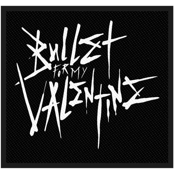 Bullet For My Valentine - Logo Standard Patch i gruppen MERCHANDISE / Tygmärke / / hos Bengans Skivbutik AB (5673985)