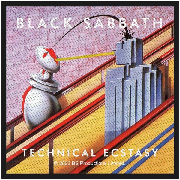 Black Sabbath - Technical Ecstasy Retail Packaged Patch i gruppen MERCHANDISE / Tygmärke /  /  hos Bengans Skivbutik AB (5673986)