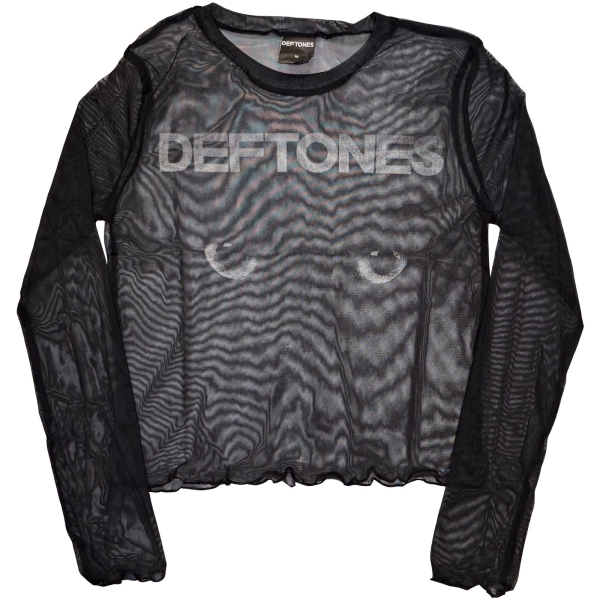 Deftones - Sphynx Lady Bl Mesh Crop i gruppen MERCHANDISE / T-shirt / Nyheter / Hårdrock hos Bengans Skivbutik AB (5673997r)