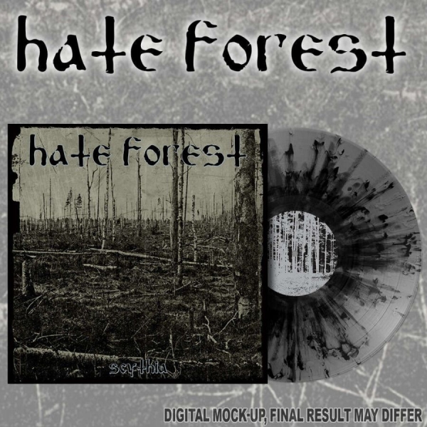Hate Forest - Scythia (Grey/Black Splatter Vinyl i gruppen VINYL / Kommande / Hårdrock hos Bengans Skivbutik AB (5674060)
