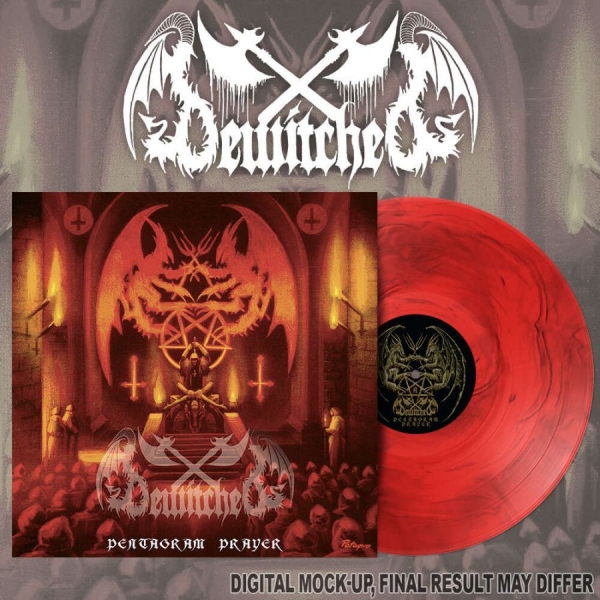 Bewitched - Pentagram Prayer (Neon Orange Black i gruppen VINYL / Kommande / Hårdrock hos Bengans Skivbutik AB (5674062)