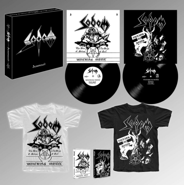 Sodom - Demonized (2 Lp Black Vinyl, Mc, T- i gruppen VINYL / Kommande / Hårdrock hos Bengans Skivbutik AB (5674109)