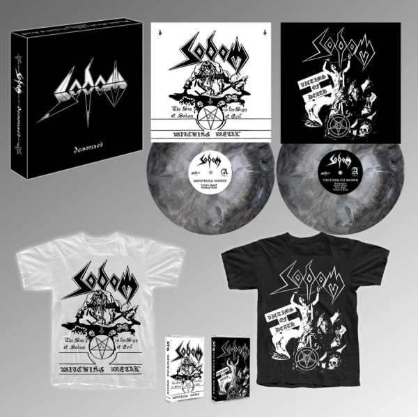 Sodom - Demonized (2 Lp Galaxy Vinyl, Mc, T i gruppen VINYL / Kommande / Hårdrock hos Bengans Skivbutik AB (5674111)