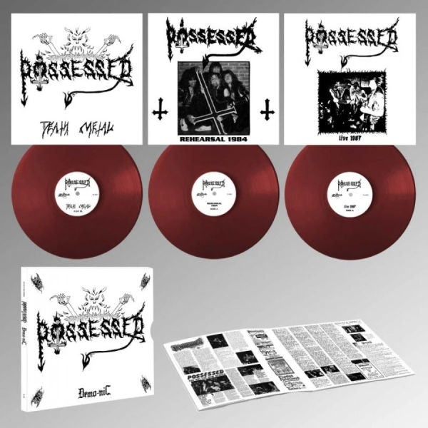 Possessed - Demo-Nic (3 Lp Oxblood Vinyl Box) i gruppen VINYL / Kommande / Hårdrock hos Bengans Skivbutik AB (5674115)