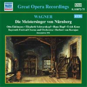 Wagner Richard - Meistersinger Von Nurnberg i gruppen Externt_Lager / Naxoslager hos Bengans Skivbutik AB (567413)