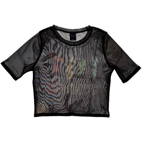 The Doors - Spectrum Lady Bl Mesh Crop T-Shirt i gruppen MERCHANDISE / T-shirt / Nyheter / Pop-Rock hos Bengans Skivbutik AB (5674534r)