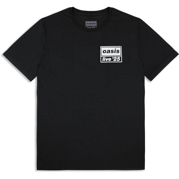 Oasis - Live 25 Distressed Lockup Pocket Bl T-Shirt i gruppen MERCHANDISE / T-shirt / Nyheter / Pop-Rock hos Bengans Skivbutik AB (5674552r)