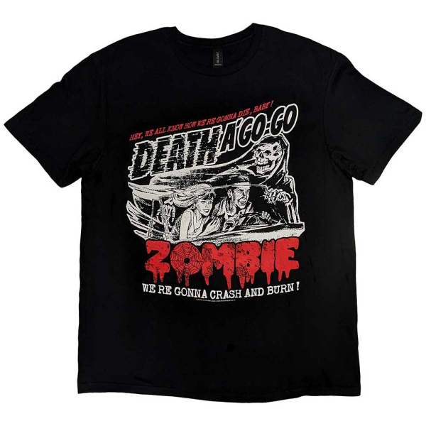 Rob Zombie - Zombie Crash Uni Bl T-Shirt i gruppen MERCHANDISE / T-shirt / Nyheter / Hårdrock hos Bengans Skivbutik AB (5674583r)