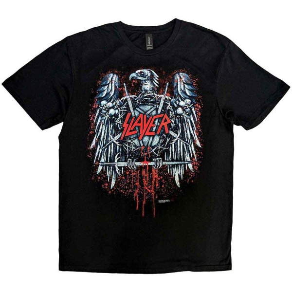 Slayer - Ammunition Eagle Uni Bl T-Shirt i gruppen MERCHANDISE / T-shirt / Nyheter / Hårdrock hos Bengans Skivbutik AB (5674586r)