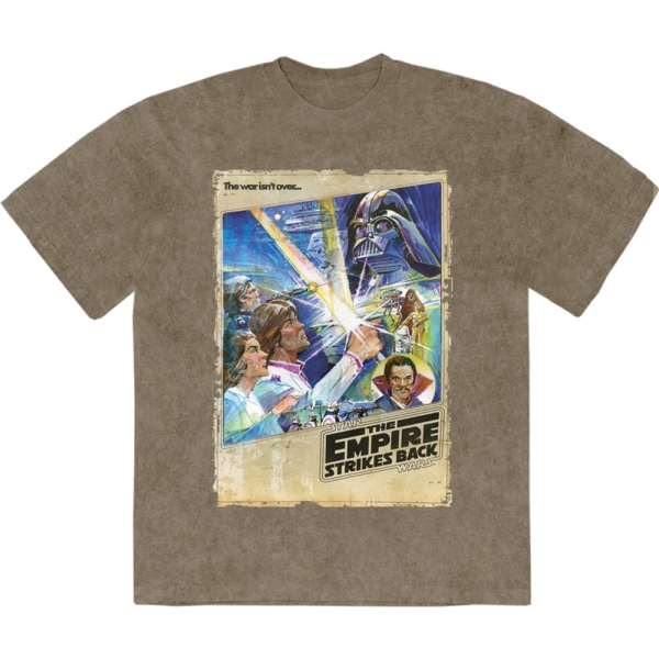 Star Wars - Comic Strip Stone Wash Uni Green T-Shirt i gruppen MERCHANDISE / T-shirt / Nyheter / Film-Musikal hos Bengans Skivbutik AB (5674599r)