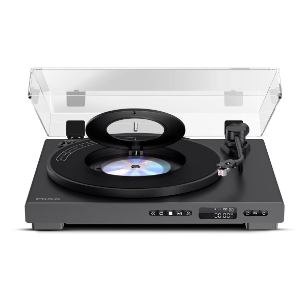 Turntable/Cd - Vinyl- Och Cd-Spelare Analog Plus 2-In-1 Svart i gruppen ÖVRIGT / / / hos Bengans Skivbutik AB (5674636)