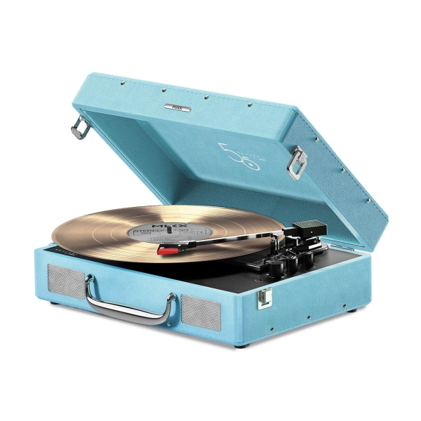 Turntable - Skivspelare Revival 55 Stereo Blå i gruppen ÖVRIGT / / / hos Bengans Skivbutik AB (5674637)