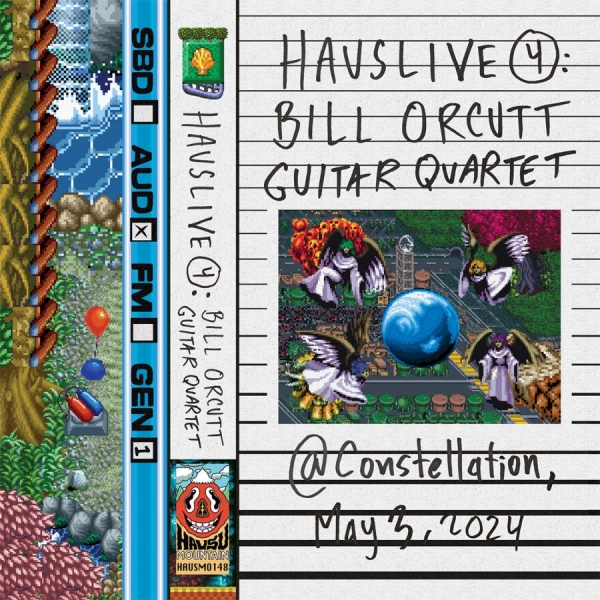 Orcutt Bill Guitar Quartet - Hauslive 4 i gruppen Pop-Rock hos Bengans Skivbutik AB (5674847)