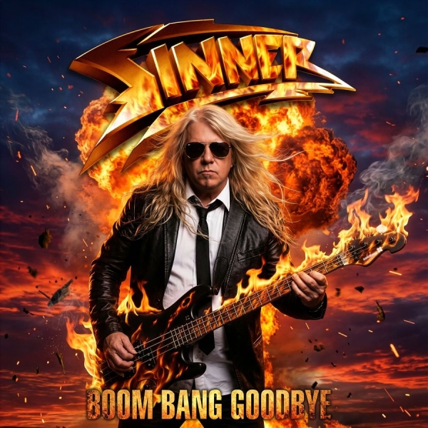 Sinner - Boom Bang Goodbye i gruppen CD / Kommande / Hårdrock hos Bengans Skivbutik AB (5674909)