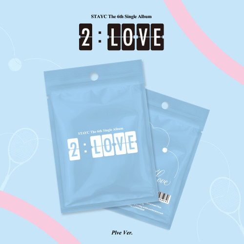 Stayc - 2 : Love (Plve Ver.) i gruppen MERCHANDISE / Merch+Code / Kommande / K-Pop hos Bengans Skivbutik AB (5675032)