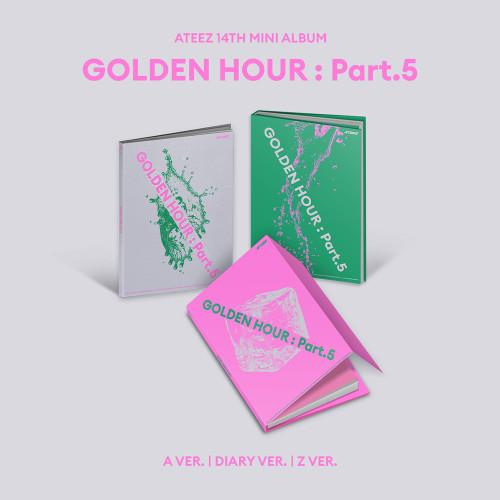 Ateez - Golden Hour : Part 5 (Random Ver.) i gruppen CD / Kommande / K-Pop hos Bengans Skivbutik AB (5675059)