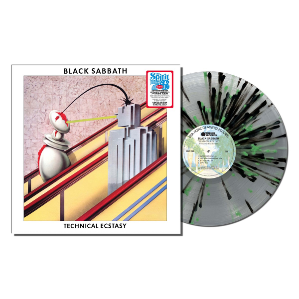 Black Sabbath - Technical Ectasy (Clear W/ Green/Black Splatter Vinyl) i gruppen VINYL / Kommande / Hårdrock hos Bengans Skivbutik AB (5675087)
