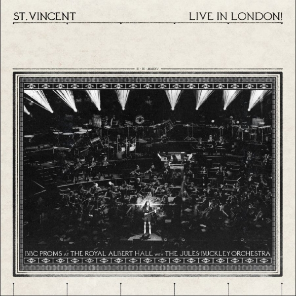 St. Vincent Jules Buckley - Live In London! (Bbc Proms At The R i gruppen VINYL / Kommande / Pop-Rock hos Bengans Skivbutik AB (5675129)