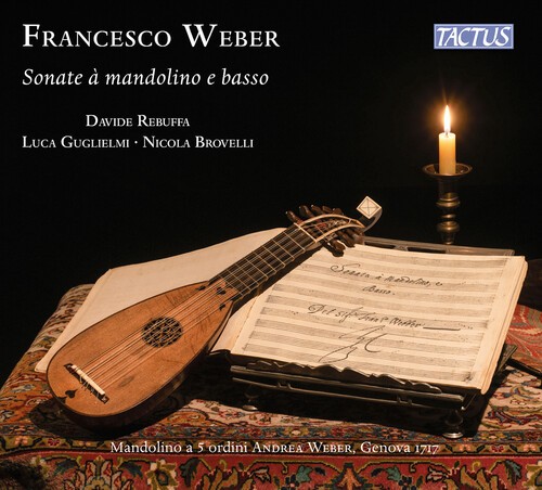 Francesco Weber - Sonate A Mandolino E Basso i gruppen CD / Klassiskt hos Bengans Skivbutik AB (5675199)