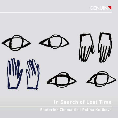 Ekaterina Zhemaitis Polina Kulikov - In Search Of Lost Time i gruppen CD / Klassiskt hos Bengans Skivbutik AB (5675209)