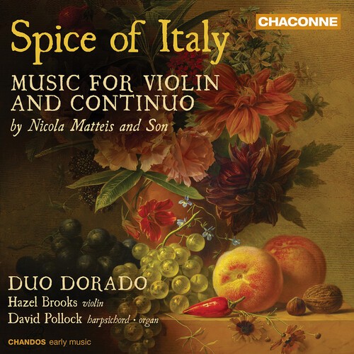 Nicola Matteis And Son - Spice Of Italy - Music For Violin A i gruppen CD / Klassiskt hos Bengans Skivbutik AB (5675216)