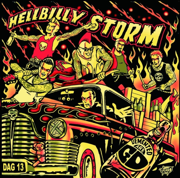 Demented Are Go - Hellbilly Storm (Bone Vinyl Lp) i gruppen VI TIPSAR / Fredagsreleaser / 2026-07-03 hos Bengans Skivbutik AB (5675250)