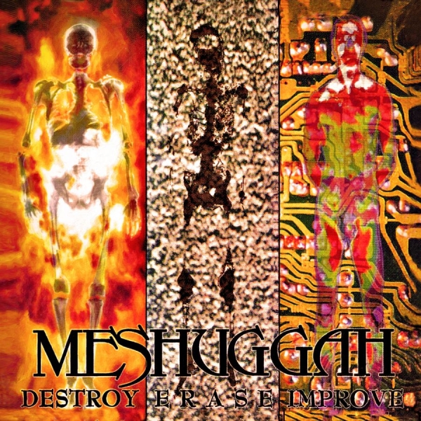 Meshuggah - Destroy Erase . Grey Marble i gruppen VINYL / Kommande / Hårdrock hos Bengans Skivbutik AB (5675302)
