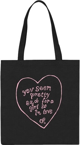 Olivia Rodrigo - Pretty Sad Love Ind Excl Tote Black i gruppen MERCHANDISE / Påse /  hos Bengans Skivbutik AB (5675504)