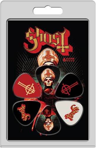 Ghost - Meliora - Guitar Picks (6 Pack) i gruppen MERCHANDISE / Merch / Hårdrock hos Bengans Skivbutik AB (5675514)