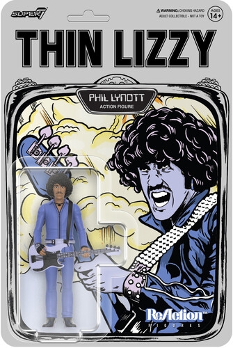 Thin Lizzy - Super7 Reaction Figures Wv2 - Jailbreak i gruppen MERCHANDISE / Merch / Hårdrock hos Bengans Skivbutik AB (5675515)