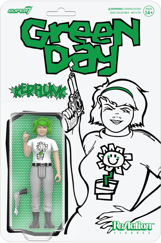 Green Day - Super7 Reaction Figures - Kerplunk Girl i gruppen MERCHANDISE / Merch / Punk hos Bengans Skivbutik AB (5675523)