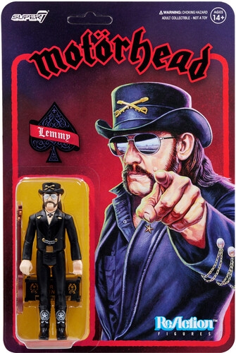 Motorhead - Super7 Reaction Figures - Lemmy (Modern Cowboy) i gruppen MERCHANDISE / Merch / Hårdrock hos Bengans Skivbutik AB (5675525)