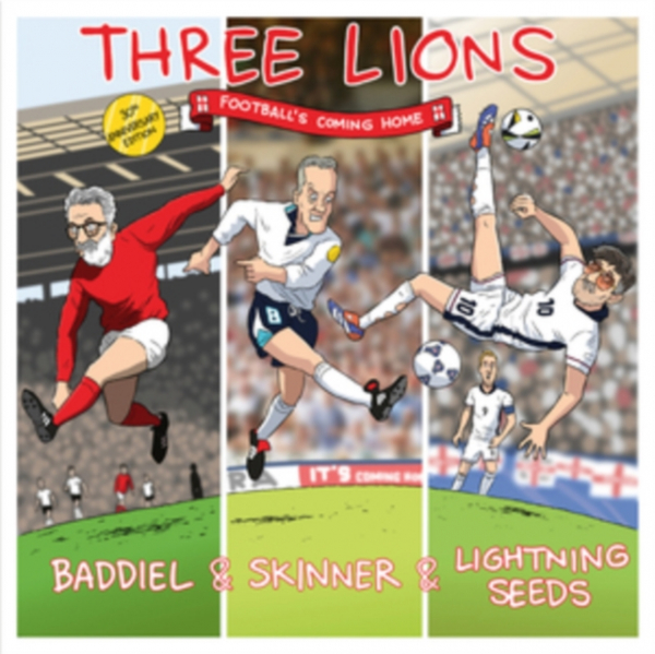 Baddiel Skinner & Lightning Seeds - Three Lions i gruppen MUSIK / CD-Singel / Kommande / Pop-Rock hos Bengans Skivbutik AB (5675534)