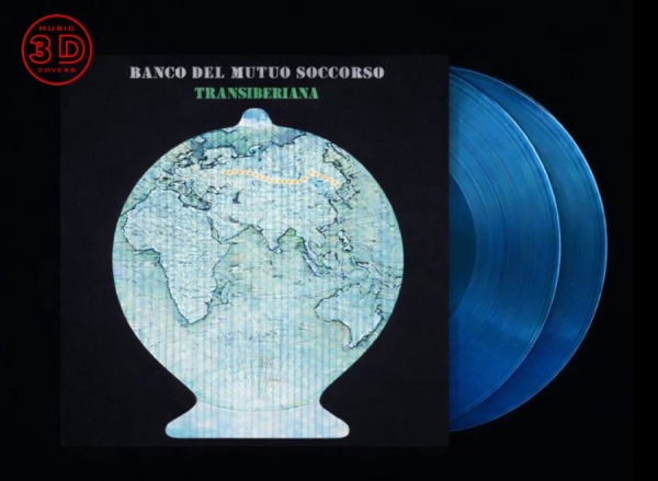 Banco Del Mutuo Soccorso - Transiberiana (2 Lp Blue Vinyl) i gruppen VINYL / Kommande / Pop-Rock hos Bengans Skivbutik AB (5675578)