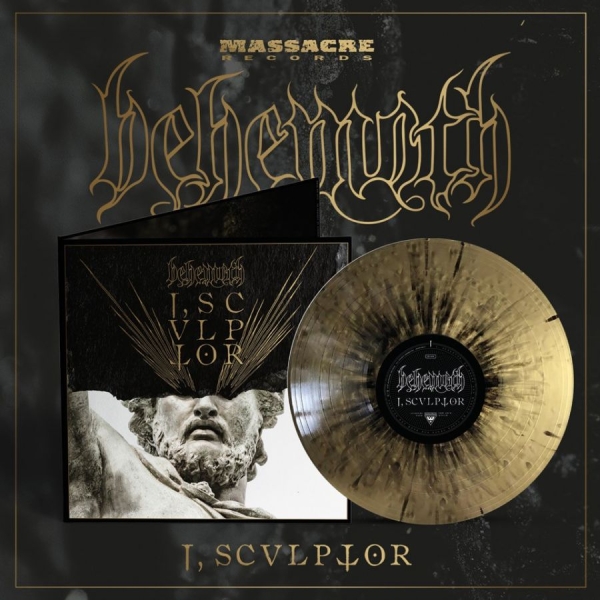 Behemoth - I, Sculptor (Gold With Black Splatt i gruppen VINYL / Kommande / Hårdrock hos Bengans Skivbutik AB (5675670)