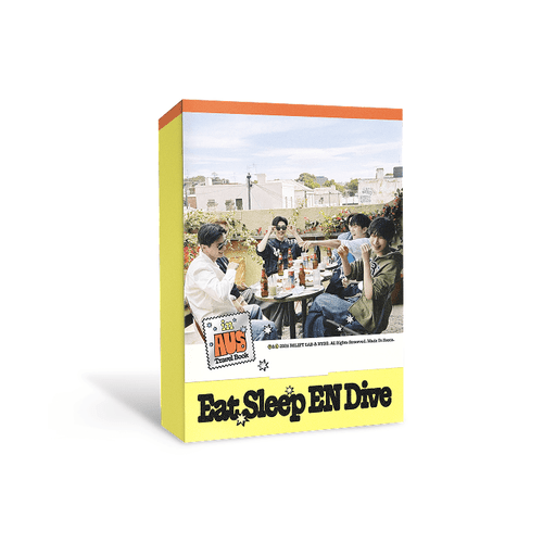 Enhypen - Travel Book Eat Sleep En Dive In Aus i gruppen MERCHANDISE / Merch / Kommande / K-Pop hos Bengans Skivbutik AB (5675683)