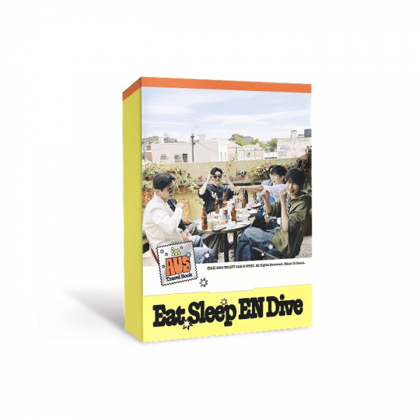Enhypen - Travel Book Eat Sleep En Dive In Aus + WS i gruppen MERCHANDISE / Merch / Kommande / K-Pop hos Bengans Skivbutik AB (5675684)