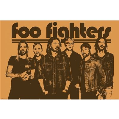 Foo Fighters - Group Maxi Poster 91,5 X 61 Cm i gruppen MERCHANDISE / Poster / Hårdrock hos Bengans Skivbutik AB (5675692)
