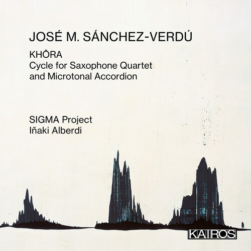 José María Sánchez-Verdú - Khora - Cycle For Saxophone Quartet i gruppen CD / Klassiskt hos Bengans Skivbutik AB (5675737)