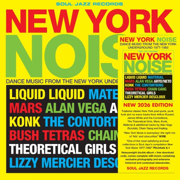 Soul Jazz Records Presents - New York Noise ? Dance Music From T i gruppen VINYL / Kommande / Pop-Rock hos Bengans Skivbutik AB (5675759)