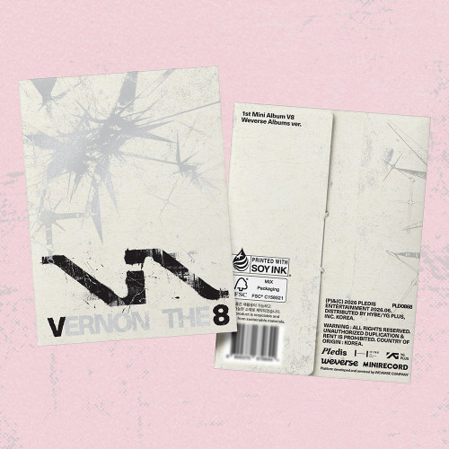V8 (Seventeen) - V8 (Weverse Albums Ver.) i gruppen MERCHANDISE / Merch+Code / Kommande / K-Pop hos Bengans Skivbutik AB (5675897)
