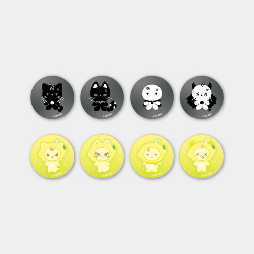 aespa - Make It Lemonade Official MD : Random Lenticular Pin Button i gruppen MERCHANDISE / Merch / Kommande / K-Pop hos Bengans Skivbutik AB (5675914)
