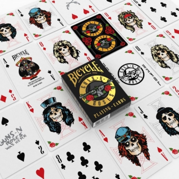 Guns N Roses - Playing Cards (6.5 Cm X 1.75 Cm X 9 i gruppen MERCHANDISE / T-shirt / Kommande / Hårdrock hos Bengans Skivbutik AB (5675994)