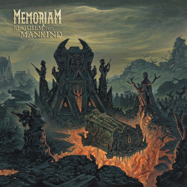 Memoriam - Requiem For Mankind (Vinyl Lp) i gruppen VINYL / Kommande / Hårdrock hos Bengans Skivbutik AB (5676160)