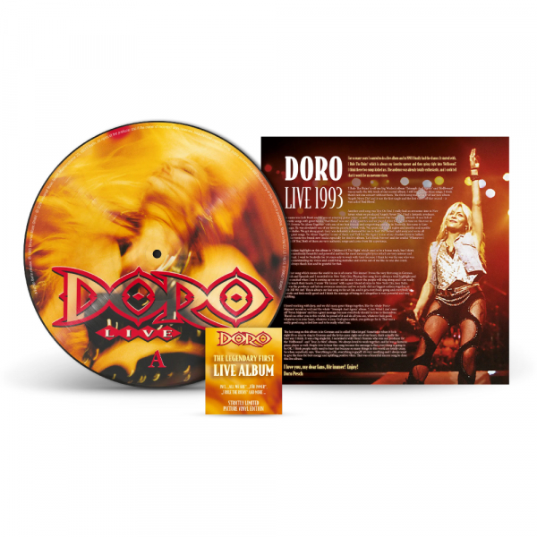 Doro - Live (Picture Vinyl LP) i gruppen VI TIPSAR / Fredagsreleaser / 2026-07-03 hos Bengans Skivbutik AB (5676192)
