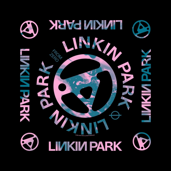 Linkin Park - Unisex Bandana: From Zero (Black) i gruppen MERCHANDISE / Merch / Kommande / Hårdrock hos Bengans Skivbutik AB (5676440)