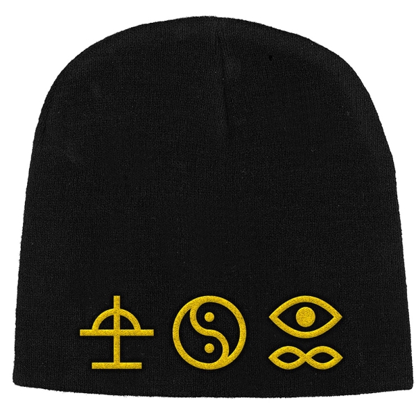 Bad Omens - Unisex Beanie Hat: Symbols (Black) i gruppen MERCHANDISE / Merch / Kommande / Hårdrock hos Bengans Skivbutik AB (5676445)