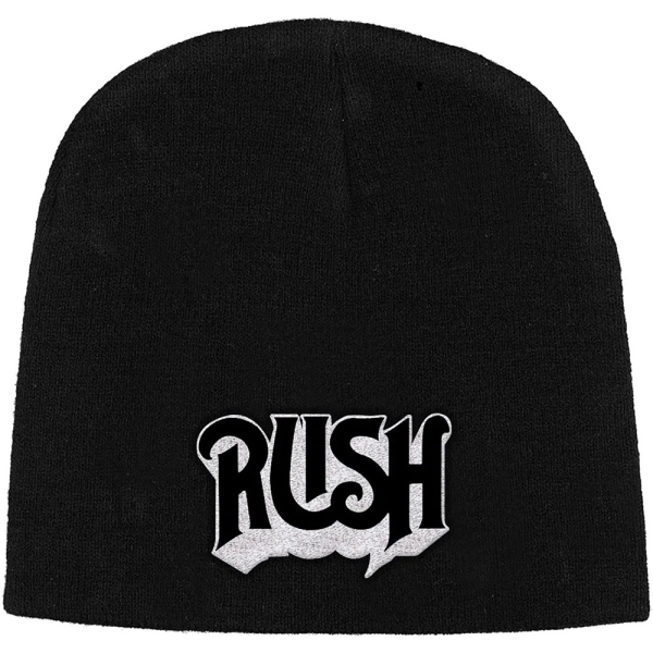 Rush - Unisex Beanie Hat: Logo (Black) i gruppen MERCHANDISE / Merch / Kommande / Hårdrock hos Bengans Skivbutik AB (5676447)