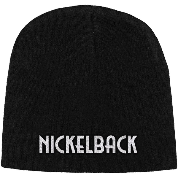 Nickelback - Unisex Beanie Hat: Logo (Black) i gruppen MERCHANDISE / Merch / Kommande / Pop-Rock hos Bengans Skivbutik AB (5676448)